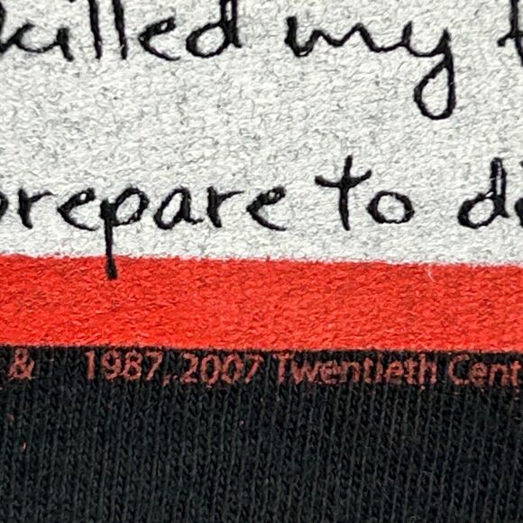 The Princess Bride Inigo Montoya T Shirt Name Tag Movie Film Black Mens L Large - Picture 4 of 6